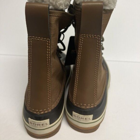 Sorel Men\'s 1964 Pac Nylon Waterproof Boots Brown, Size 7 M main image 4